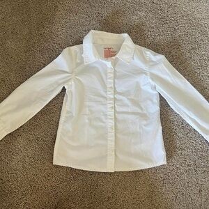 Cat & Jack White Button Down Shirt